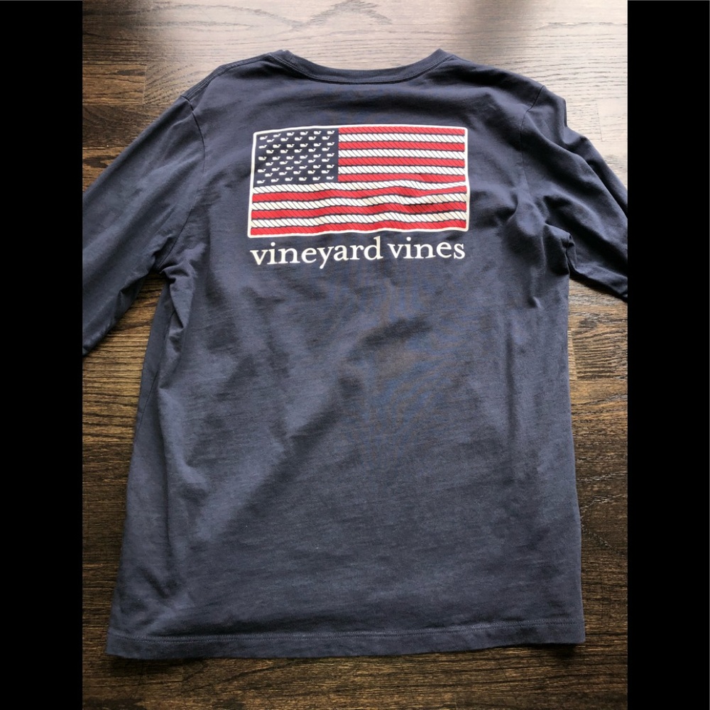Boys Vineyard Vines Long-sleeve pocket tee